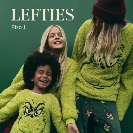 Looks de Natal para toda a família na Lefties